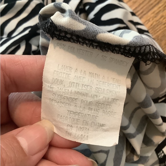 Laura zebra print fit and flare midi dress - Picture 7 of 8